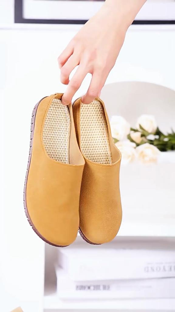 Summer New Semi Lazy One Foot Sandals, Lightweight and Versatile Casual Shoes, Comfortable Single Shoes