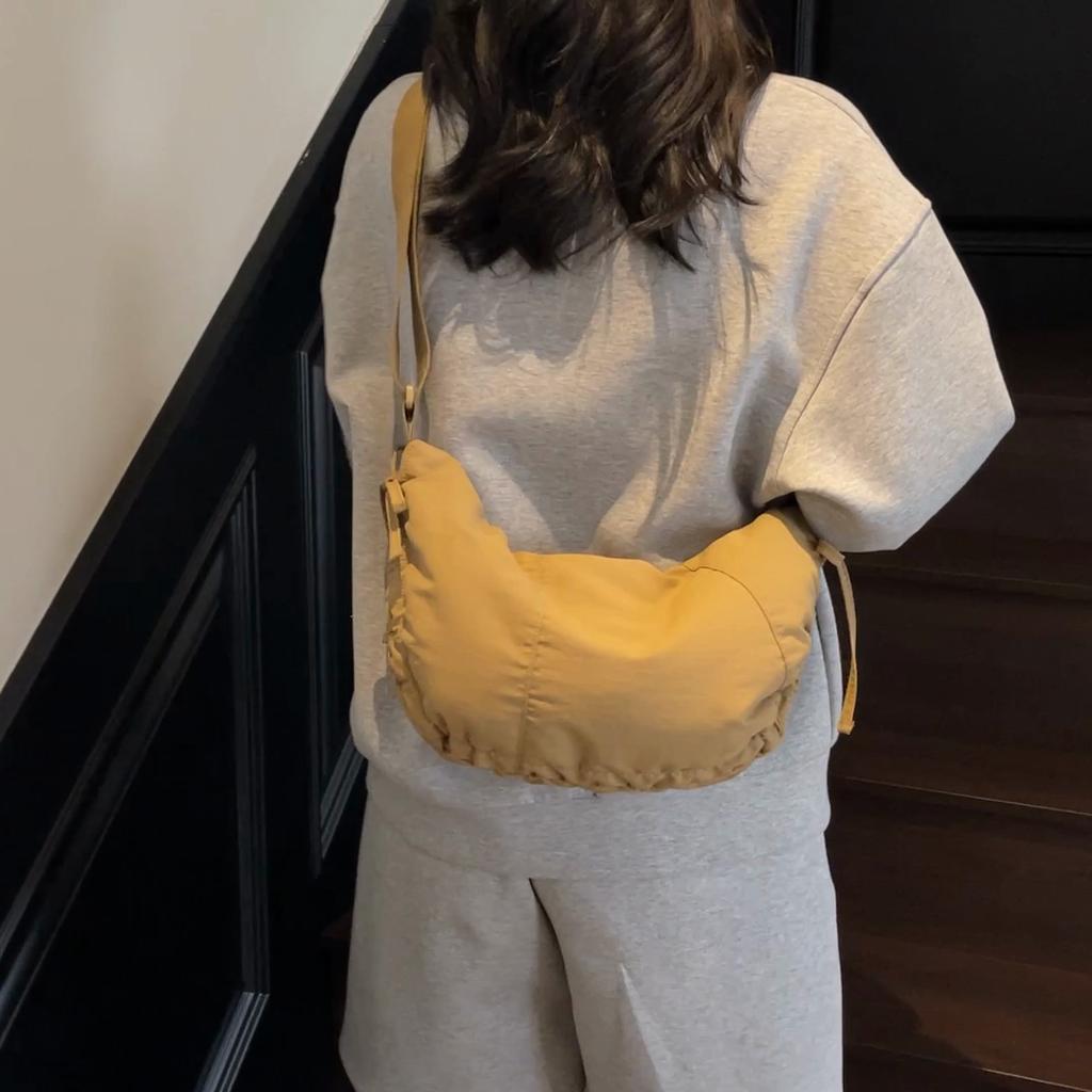 Crossbody Bag Women's Shoulder Bag Solid Color Hobo Bag Commuter Mobile Phone Bag