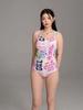 Agliondy Plus Size Women's Professional Racing Swimsuit One-Piece Sports Swimwear