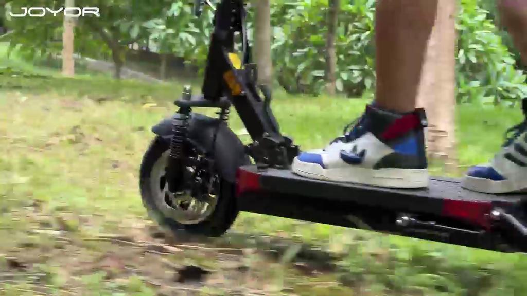 JOYOR Y6-S Electric Scooters 10'' Off-road Tire 48V/18AH Battery 500W Motor 45KM/H Max Speed 60KM Range