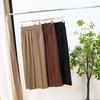 Women's Plus Size High Waist Straight-leg Cropped Pants – Elastic Waist Trousers (Sizes XL-6XL) for Summer