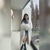 Fox Fur Long Fur Coat Women's Winter New Imitation Fur Coat Coat Young Internet Celebrities Thickened Cotton Coat