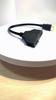 HDMI 1 to 2 Splitter Cable HDMI 1Input 2Output Splitter Male to Dual Female HD Cable