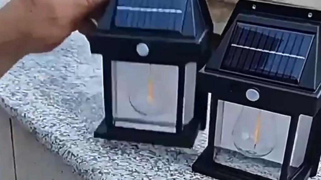 4PCS Solar Motion Sensor Wall Lights Outdoor Waterproof LED Garden Fence Patio Porch Balcony Warm White Security Lighting