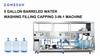 ZONESUN  5 Gallon Drinking Water Liquid Barreled Water Filling Machine Bottle Rinsing Packaging Capping Sealing ZS-XG100J