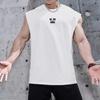 Muscleguys Sommer-T-Shirt für muskulösen Mann, ärmellos, für Fitnessstudio, Fitness, Workout, Tanktops, Bodybuilding, atmungsaktiv, locker, Basketball, Sport, Herren-Top