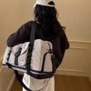Fashionable Travel Duffel Bag with Adjustable Strap Multiple Pockets Large Capacity Weekend Carry On Bag