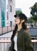 Retro Flat Top Beret For Ladies With Adjustable Fit And Sun Protection In Polyester Fabric For Autumn Wear