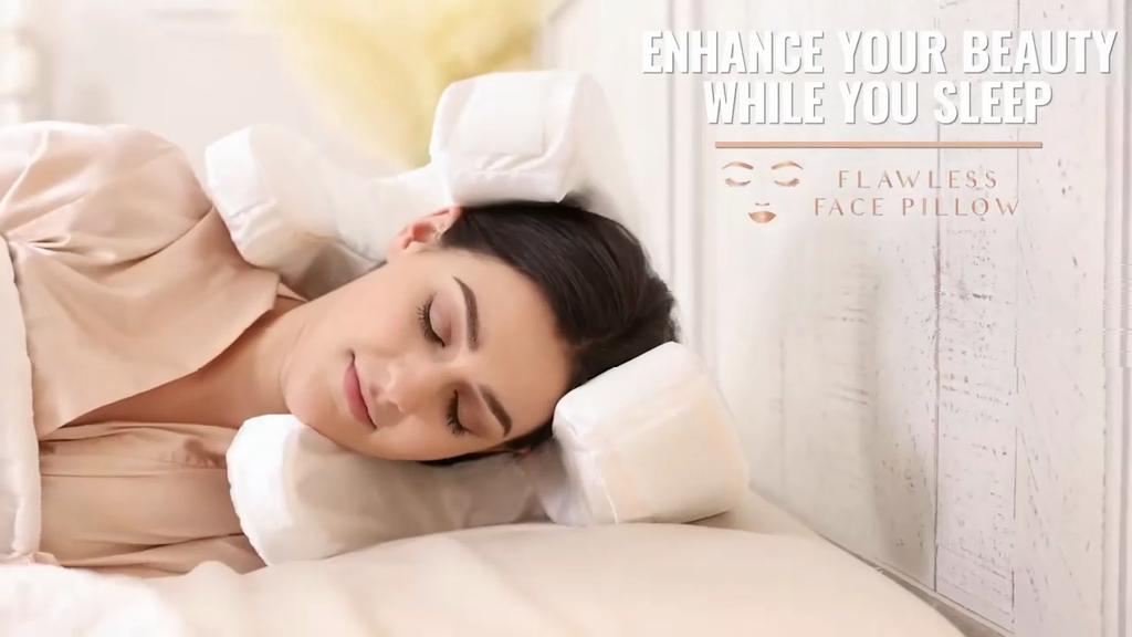 Beauty Pillow Zero Pressure Slow Rebound Anti-wrinkle Pillow Deep Sleep Soft Anti-cervical Pillow Travel Pillow