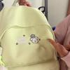 College Style Student Schoolbag Cartoon Embroidery Women's Lightweight Backpack
