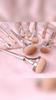 9Pcs Foundation Brushes Reusable Anti-scratch High-density Bristles Universal Easy To Pick Up Women Cosmetic Vanity Supplies