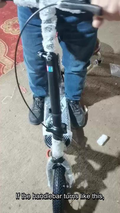 Shock-Absorbing Foldable Commuter Kick Scooter For Adults and Teens With 12" Large Smooth Rolling Rubber Air Tires