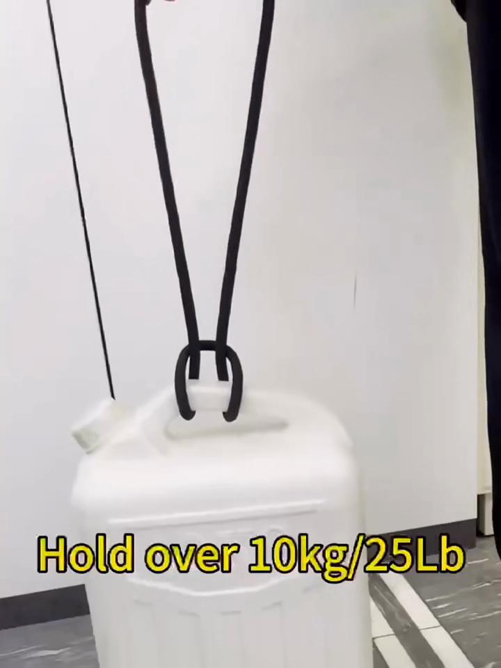 Storage Strap Heavy-Duty Hook and Loop Cord Carrying Strap, Hanger, and Organizer with Handle for Pool Hoses Garden Hoses Cables