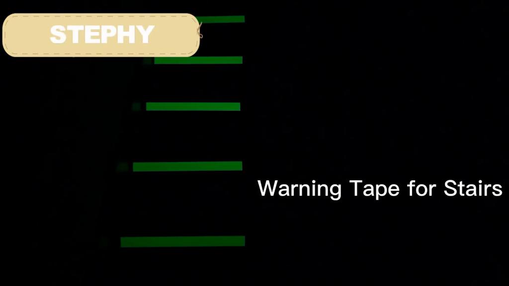 Leuchtendes Fluoreszierendes Nacht Selbstklebendes Leuchten Im Dunkeln Aufkleberband Sicherheit Sicherheit Heimdekoration Warnklebeband 1,5cm×3m