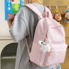 Student Schoolbag Large Capacity Check Backpack