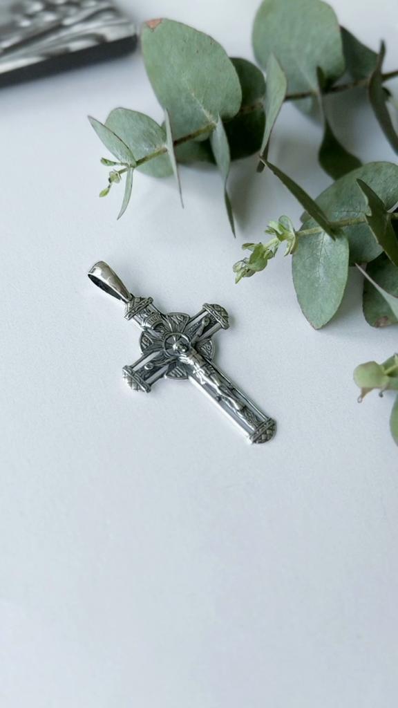 Silver Cross Without Stones (2156789)