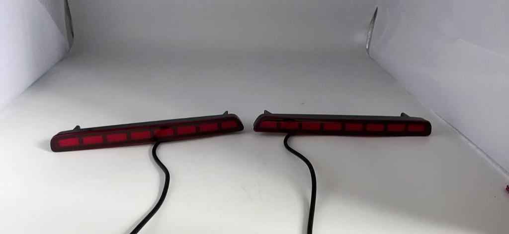 Rear Bumper Lights For 2023 Honda CRV with LED Red Lens Functions as Tail Brake Rear Fog Lamps Turn Signal Parts and Accessories