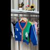 Boys Cartoon Cardigan Dětský svetr s výstřihem do V Kabát Batole Boys Svrchní oblečení s dlouhým rukávem
