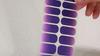 New Maple Leaf Pink Hot Stamped Gold Nail Stickers 3D Ombre Grass Fresh Style Nail Stickers