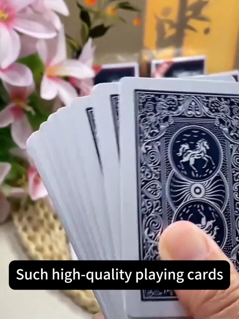 Duurzame, verdikte poker- en mahjongkaarten voor huishoudens en schaakkamers