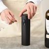 Kabelloser Automatischer Weinflaschenöffner Batteriebetrieben mit Ein-Klick-Taste Einfache Korkentfernung, Vakuumpumpe Weinkonservierkappe Stopper Datumsskala Aufzeichnung