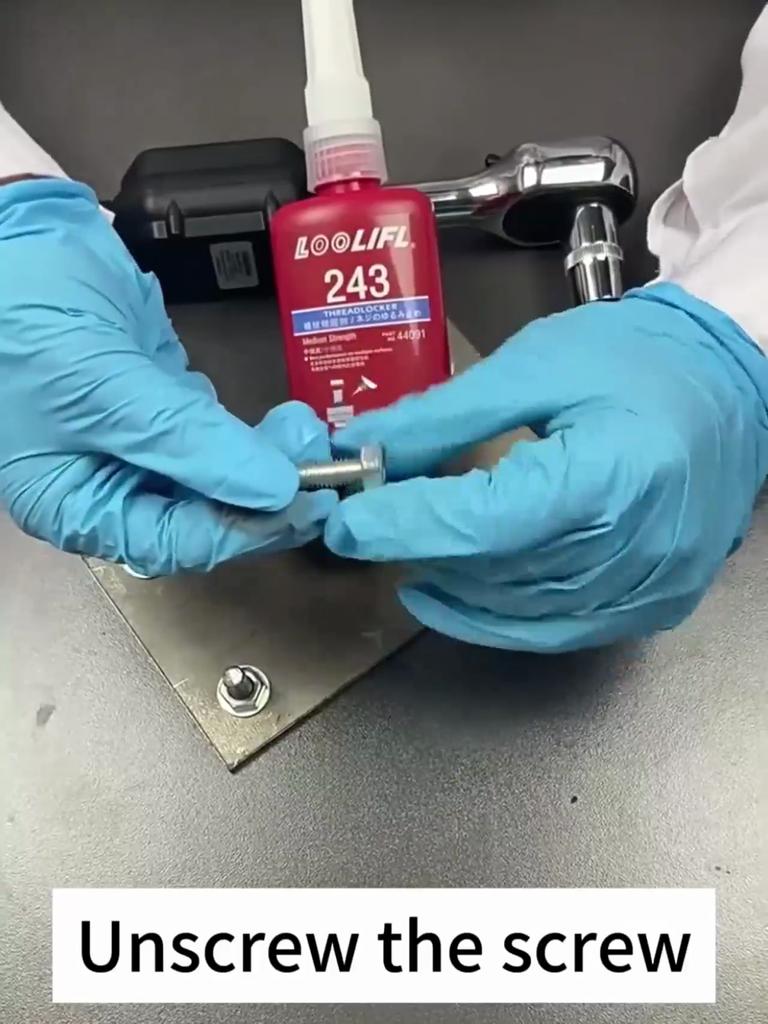 243 Threadlocker Medium Strength Threadlocker Sealing Anti-corrosion Sealing Screw Thread Locking Anaerobic-Adhesive Sealer