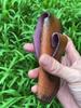 15cm Foling Knife Embossed Cowhide Scabbard Cover Second Layer Leather Sheath Case Camping Knife Holsters Belt Buckle