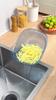 Large Capacity Drain Basket Drain Bowl Household Sink Vegetable Basin Kitchen Rice Washing Colander Fruit Plate