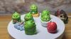 9Pcs/set Cartoon Mini Dinosaurs Animal Miniatures Resin Ornaments Micro Landscape Fairy Garden Dollhouse Decoration