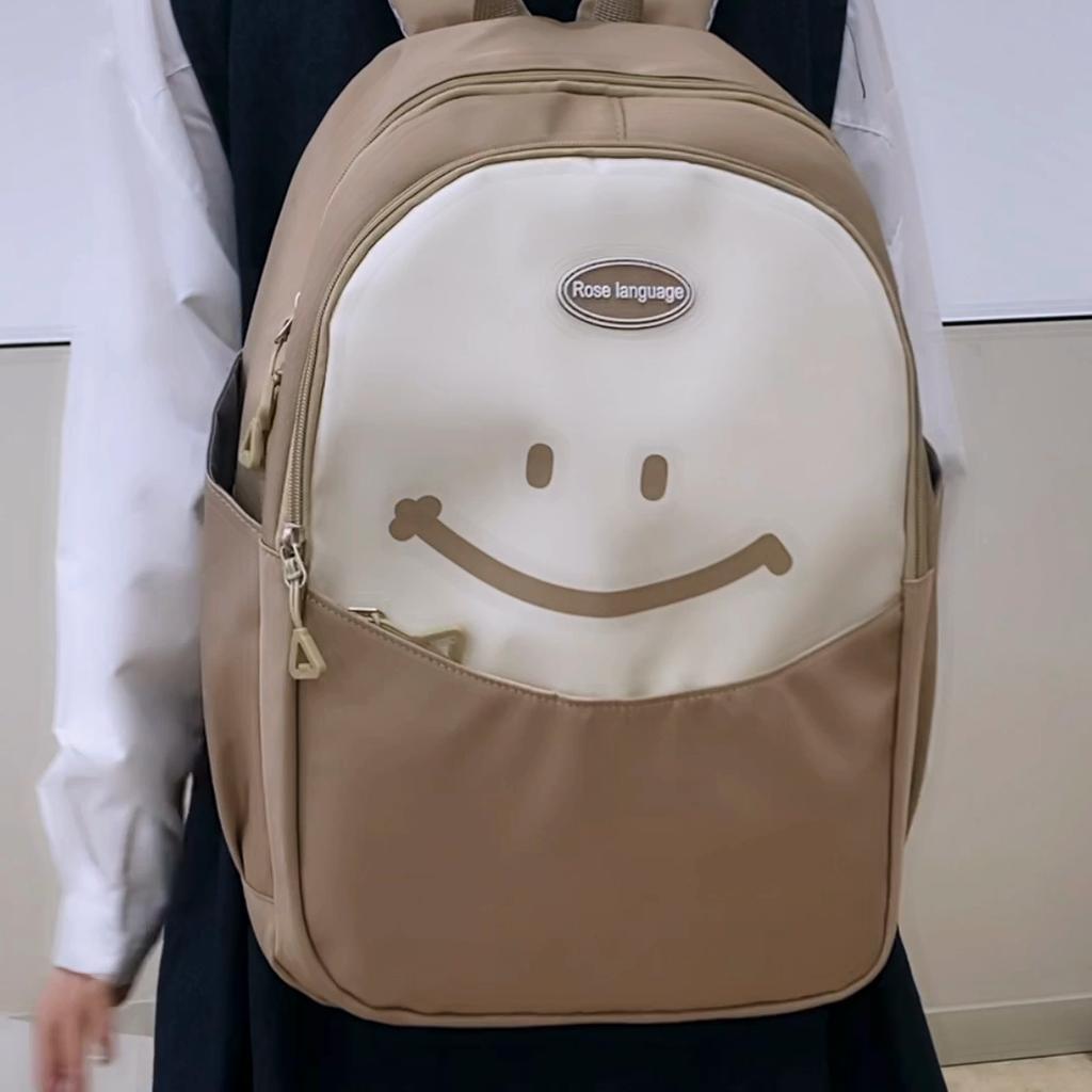Three-Piece Backpack Set Large Capacity Student Schoolbag Women's Lightweight Backpack