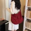 Tragetasche Werkzeugstil Schulter-Umhängetasche Große Kapazität Leinwandtasche Für Studenten