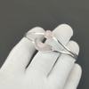 Natural Rose Quartz Gemstone Handmade Cuff Bangle 925 Sterling Silver Cuff Bangle, Rose Quartz Bracelet For Wife, Unisex Bangle, Valentine's Day Gift