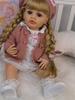 KEIUMI Reborn-Puppe, Mädchen, 55 cm, realistische Babypuppen aus Vollsilikon-Vinyl, für Kinder, Spielkameraden, Geburtstags- und Weihnachtsgeschenke mit Fütterungszubehör