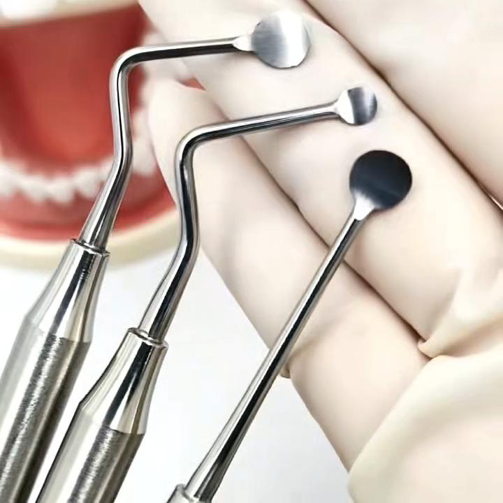 Dental Implant Surigcal Excavator Spoon 4mm/6mmOral Care Restorative Cavity Tool Round Tip Surgial Tools Double Ends
