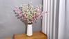 4 Gabeln, Simulation Kirsche, lichtecht, realistisch, dekorativ, Foto-Requisiten, künstliche Sakura-Filiale, Hotelzubehör