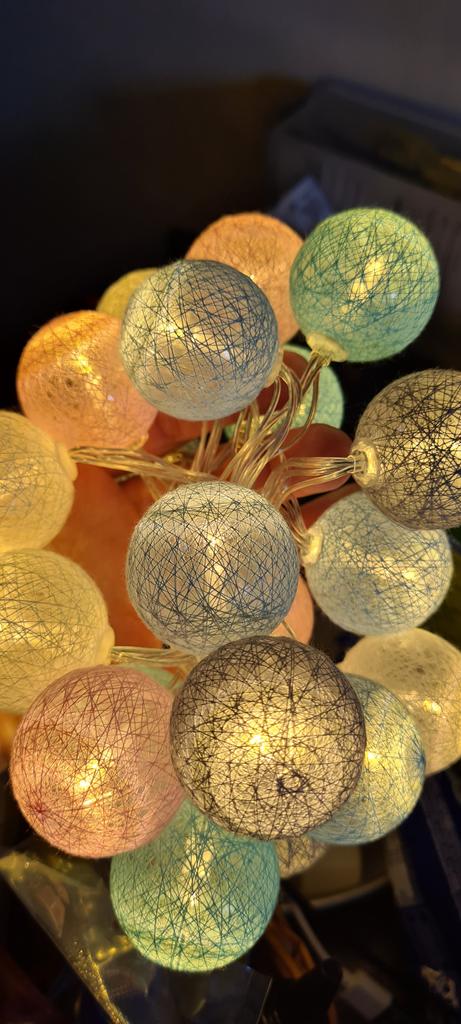 Buy 20 Led Room Led Garland Cotton Ball Light Chain Fairy Led Lights Birthday Party Decoration Usb Plug At Affordable Prices Free Shipping Real Reviews With Photos Joom