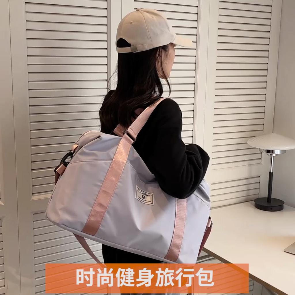 Sports Fitness Bag Outdoor Luggage Bag Lightweight Storage Short Distance Travel Bag