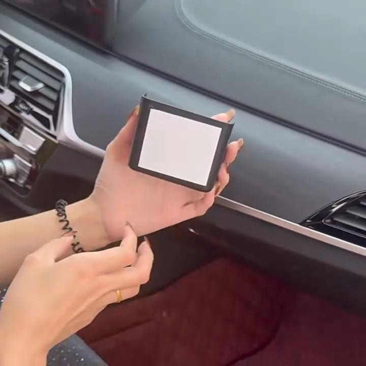 Stable Car Storage Hook Multi-Function Box Self-Adhesive Organizer for Phone Hands-free Cards Wallet Dashboard Tray Vehicle Home Office Card Holder