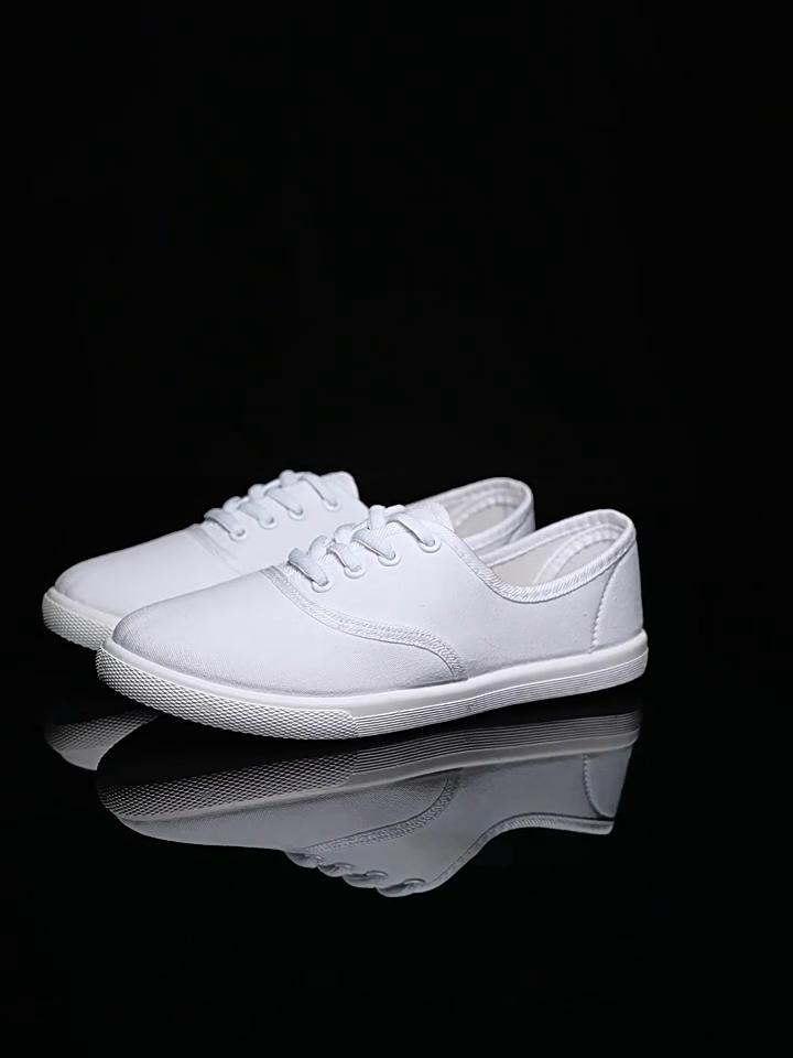 Solid Color Elegant Sports Shoes, Casual Outdoor Shoes, Comfortable Low Cut Walking Shoes, Soft Sole Lightweight and Versatile for All Seasons