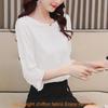 Abstract Chic Blouse With Modale Fabric For Office Work And Casual Wear