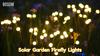 Solar Firefly Lights Outdoor, 2 Lighting Modes Wind Sway Twinkle Solar Garden Lamp IP65 Waterproof Decor Light for Yard Patio Path Lawn