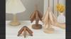 Creative Wooden Tree Folding Trivet Stand Heat Resistant Pot Mat Decorative Anti Scald Hot Pads Coaster For Kitchen Dining Table Protection