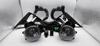 1 Set  Fog Lights Headlight for Toyota Prado FJ150 LC150 2018 2019 2020  Fog Lamp Cover Grill Bezel Front Bumper Fog Light