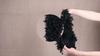 LISI HAIR Synthetic Long Brown Curly Hairpieces Mohawk Ponytail Clip In Hair Extensions High Puff Afro Natural Ponytail