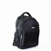 Men's Fashion Double Shoulder Bag Multifunctional Waterproof Laptop Backpack Business Shoulders Bag Black Outdoor Travel Bag