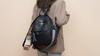 Tassel Backpack Women's Soft Leather Backpack Retro Travel Bag