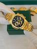 2025 Luxury Watch Men Business Fashion Waterproof Stainless Steel Chronograph Moon Phase Quartz Wristwatch Male Clock