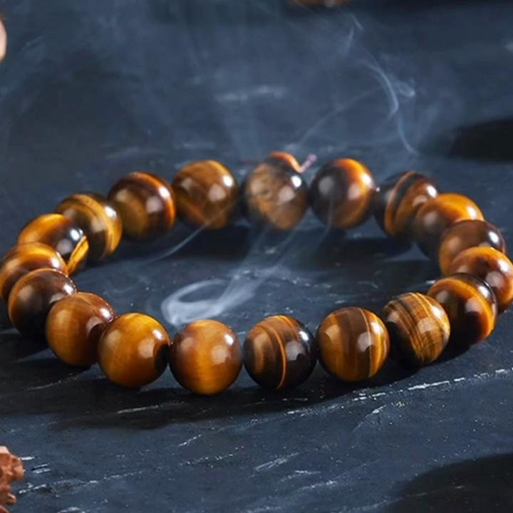Tiger eye stone bracelet men and women fashion fortune bracelet light luxury gift