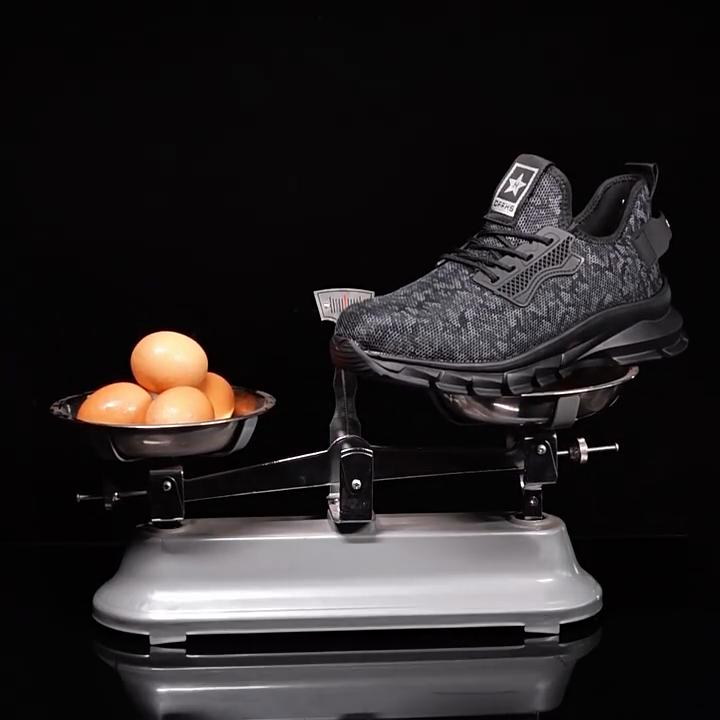 Soft-soled, Comfortable, Anti-smash, Anti-puncture and Breathable Safety Shoes