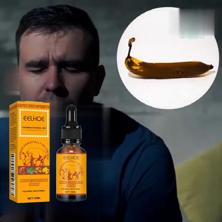 EELHOE Men's Massage Oil Men's Maintenance Massage Body Care Maintenance Essential Oil (for External Use)